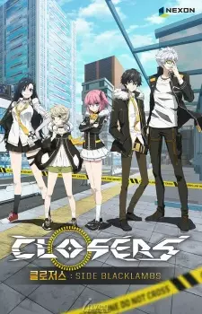 پس‌زمینهٔ انیمه Closers: Blacklambs جانبی